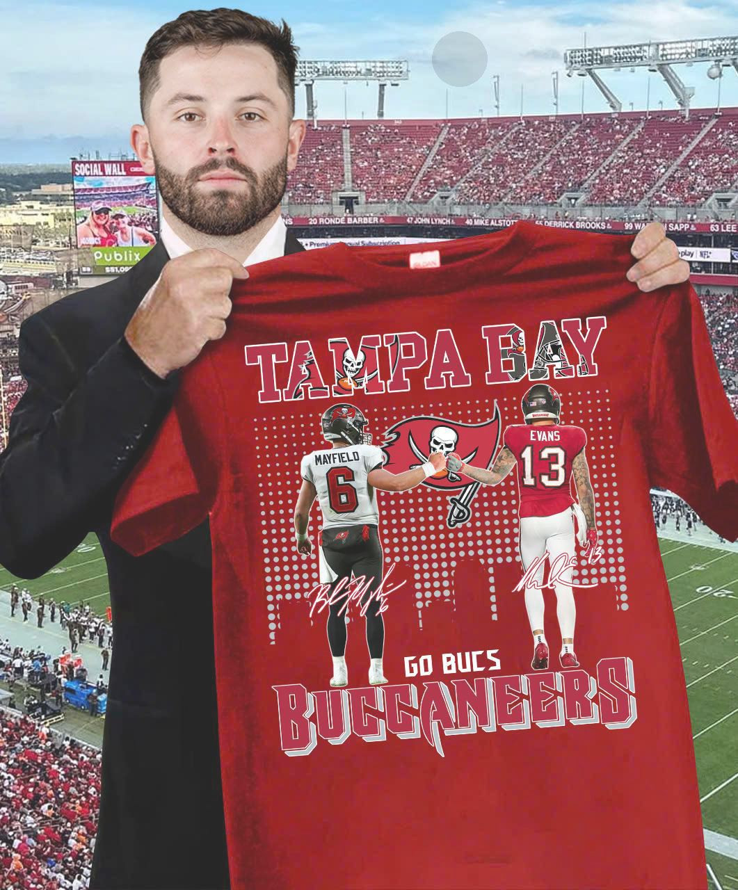 Tampa Bay Buccaneers Go Bucs T-Shirt Gift Ideas For Football Lovers Oregontrailrvpk Shirt