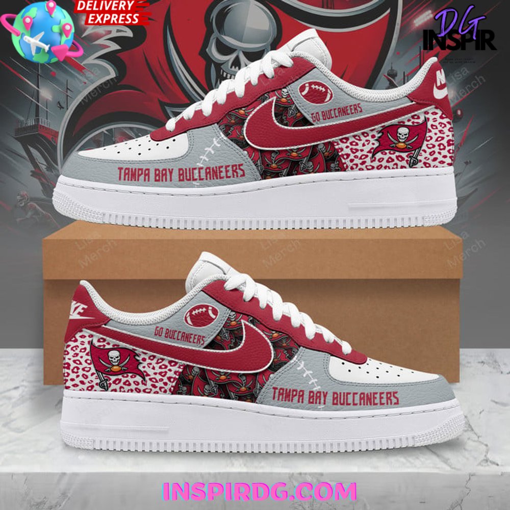 Tampa Bay Buccaneers Limited Edition Air Force 1 Sneaker