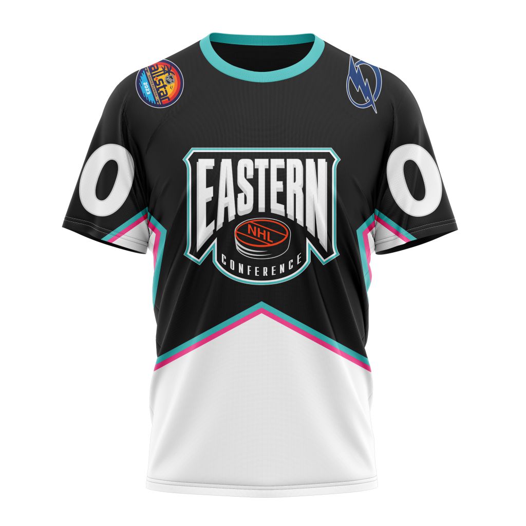 Tampa Bay Lightning All-Star Eastern Conference 2023 Personalized Name And Number T-Shirt Oregontrailrvpk Shirt