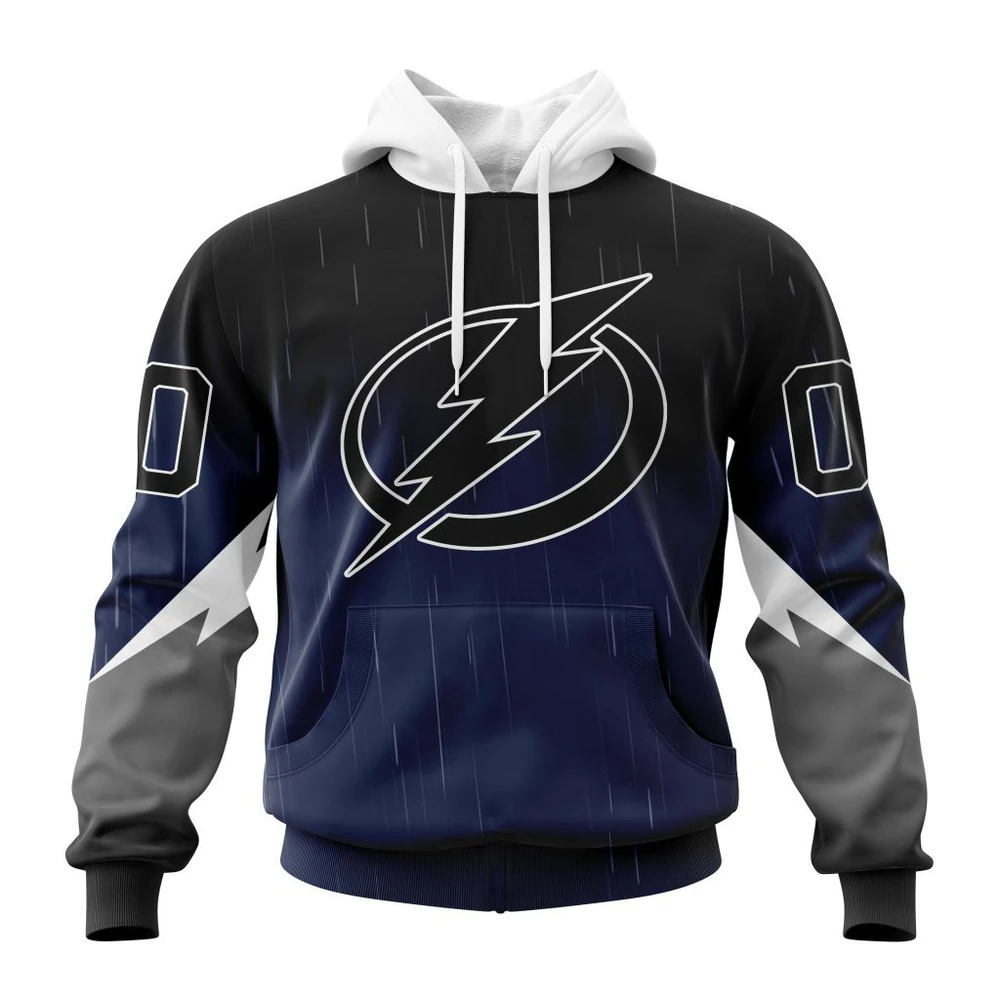 Tampa Bay Lightning Personalize Gradient Series Concept All Over Print Hoodie Style 80931