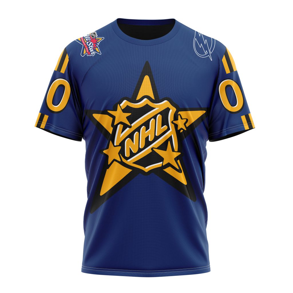 Tampa Bay Lightning Personalized 2024 NHL All-Star Game Personalized Name And Number T-Shirt Oregontrailrvpk Shirt
