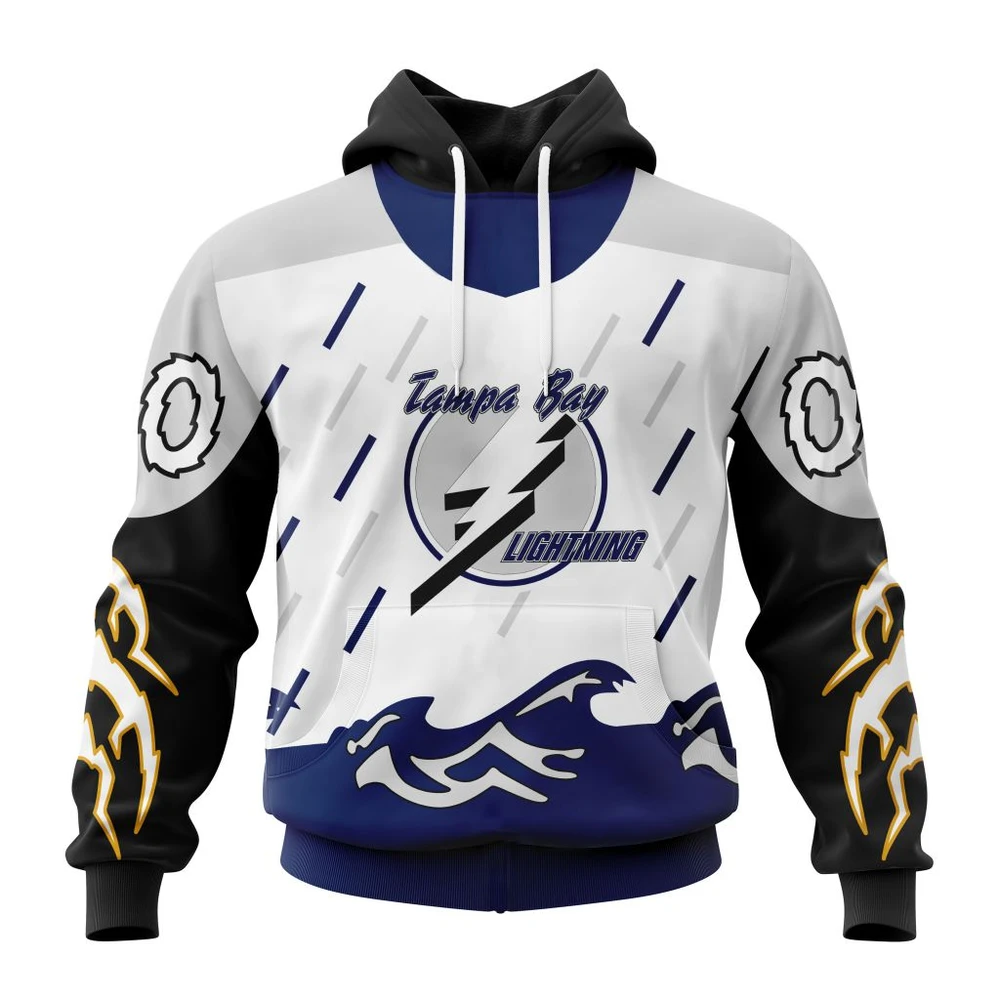 Tampa Bay Lightning Reverse Retro Kits All Over Print Hoodie Style 61163