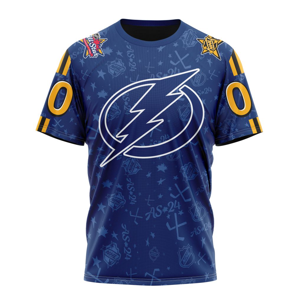 Tampa Bay Lightning Special 2024 All-Star Game Design 01 Personalized Name And Number T-Shirt Oregontrailrvpk Shirt