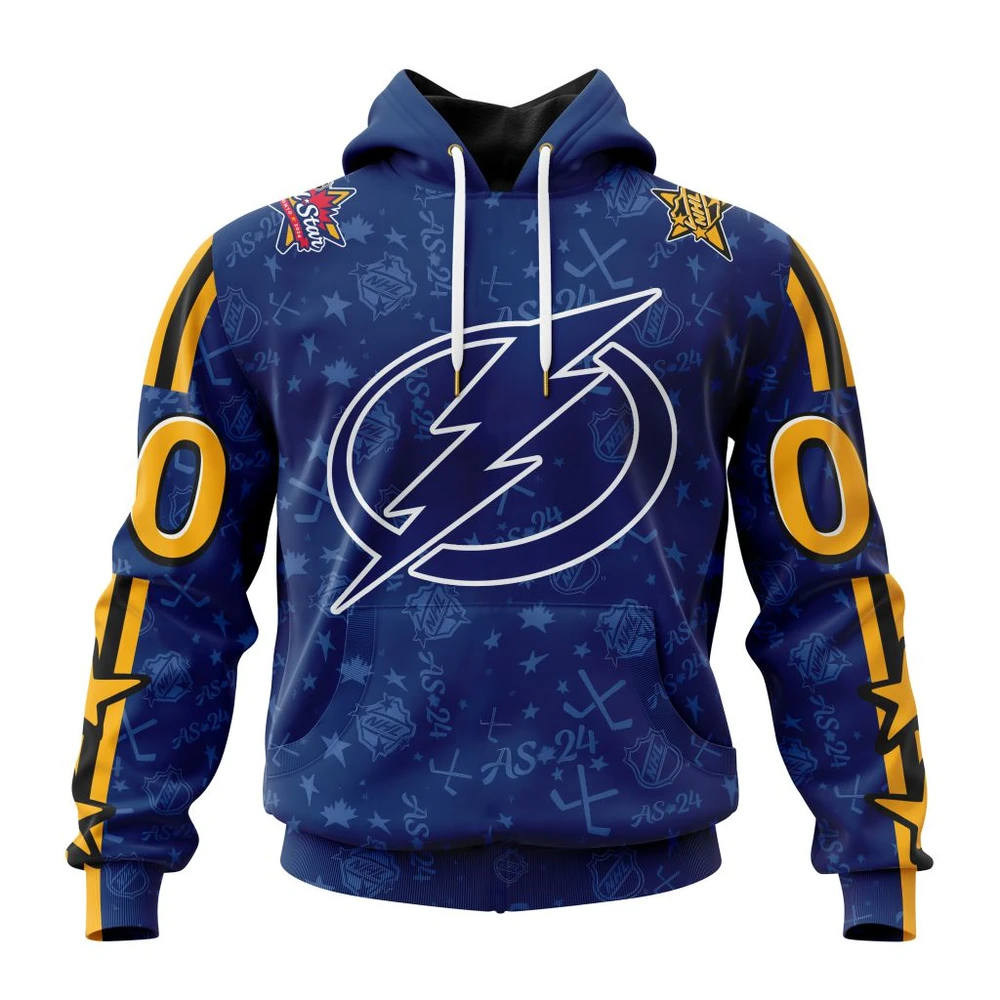 Tampa Bay Lightning Special All-Star Game Design All Over Print Hoodie Style 79214