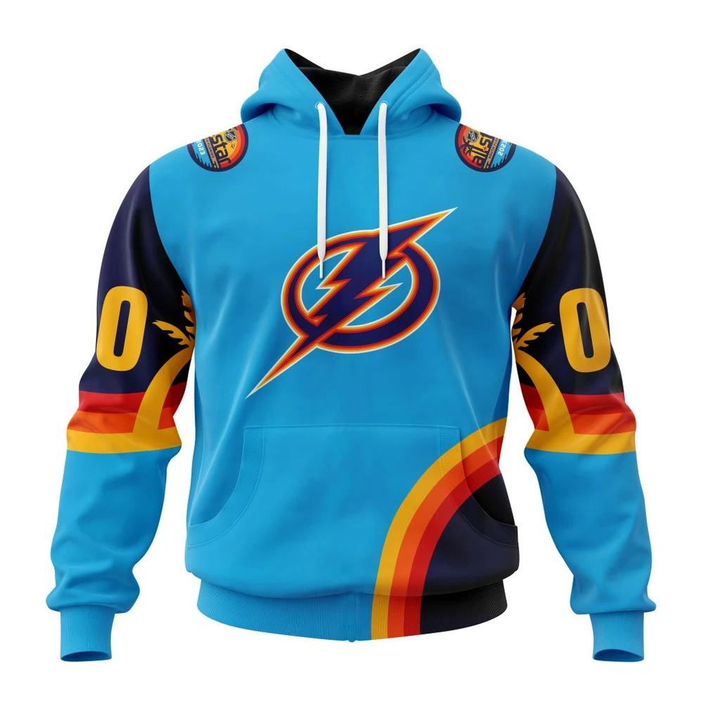 Tampa Bay Lightning Special All-Star Game Design With Atlantic Ocean All Over Print Hoodie Style 60502