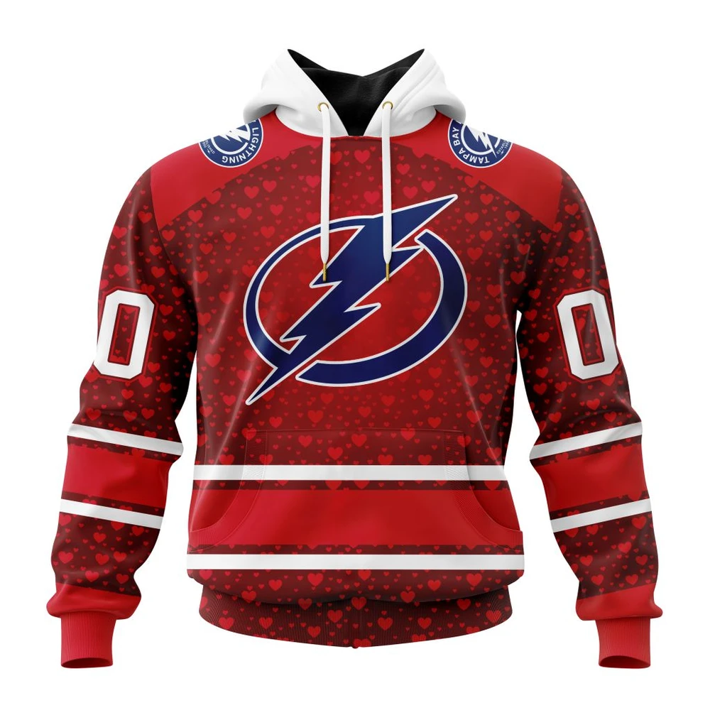 Tampa Bay Lightning Special Gift For Valentines Day All Over Print Hoodie Style 96580