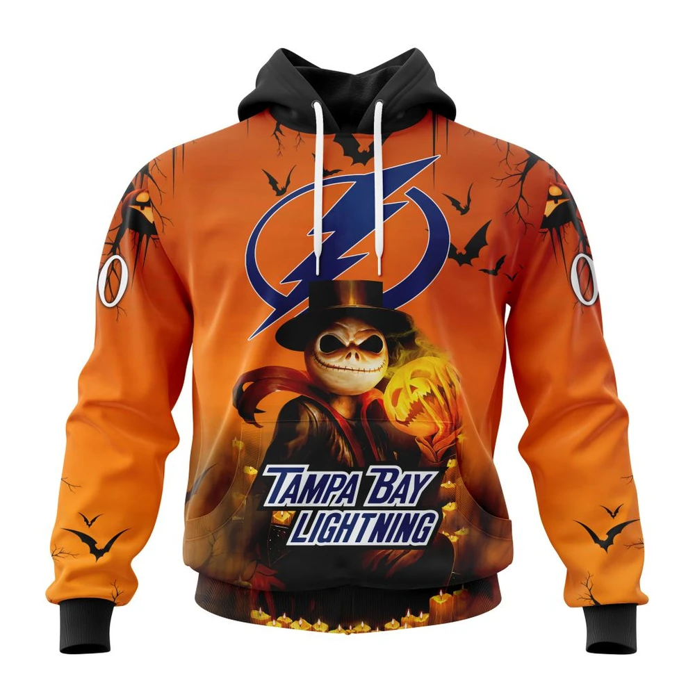 Tampa Bay Lightning Special Halloween Concepts All Over Print Hoodie Style 13193