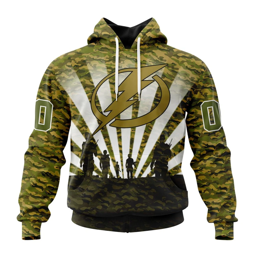Tampa Bay Lightning Special Military Camo Kits For Veterans Day And Rememberance Day All Over Print Hoodie Style 78253
