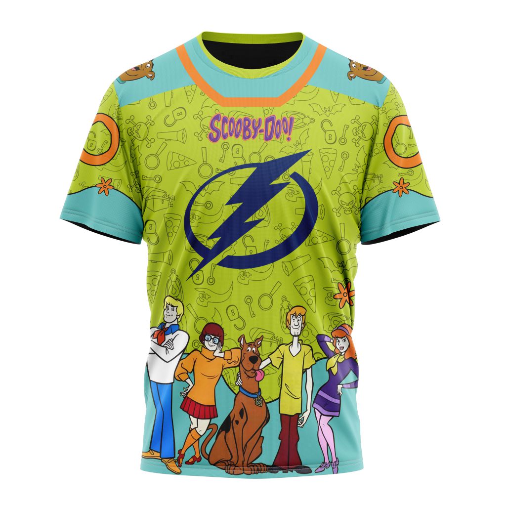 Tampa Bay Lightning Special Scooby Doo Design 01 Personalized Name And Number T-Shirt Oregontrailrvpk Shirt