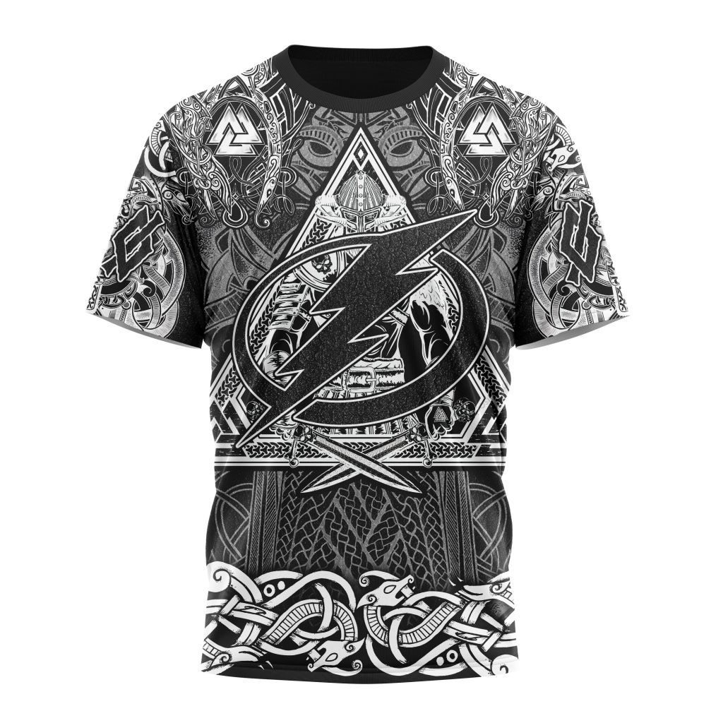 Tampa Bay Lightning Special Viking Design 01 Personalized Name And Number T-Shirt Oregontrailrvpk Shirt
