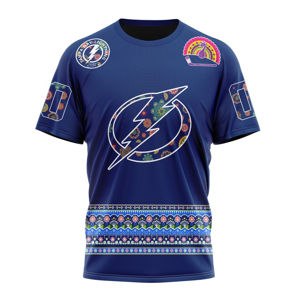 Tampa Bay Lightning Specialized Jersey Hockey For All Diwali Festival Personalized Name And Number T-Shirt Oregontrailrvpk Shirt