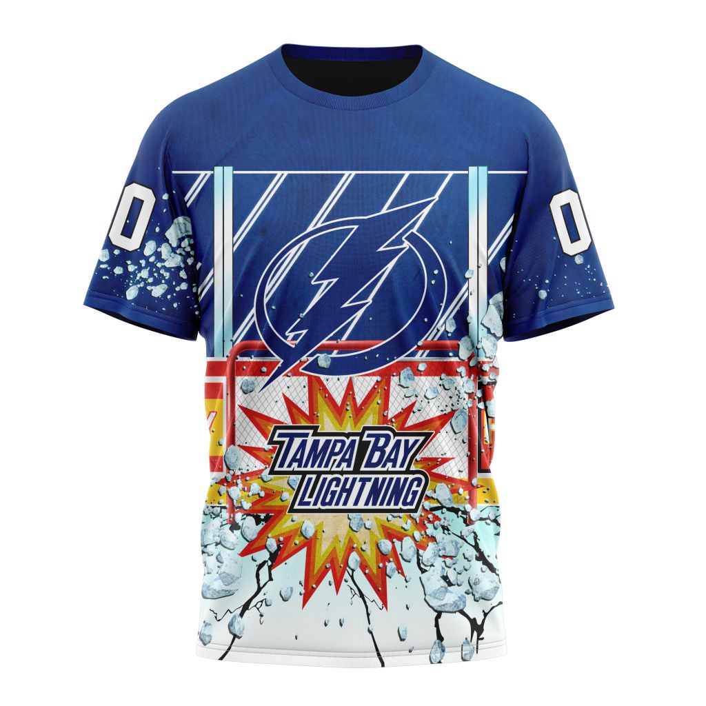 Tampa Bay Lightning Specialized Jersey With Ice Hockey Arena Personalized Name And Number T-Shirt Oregontrailrvpk Shirt