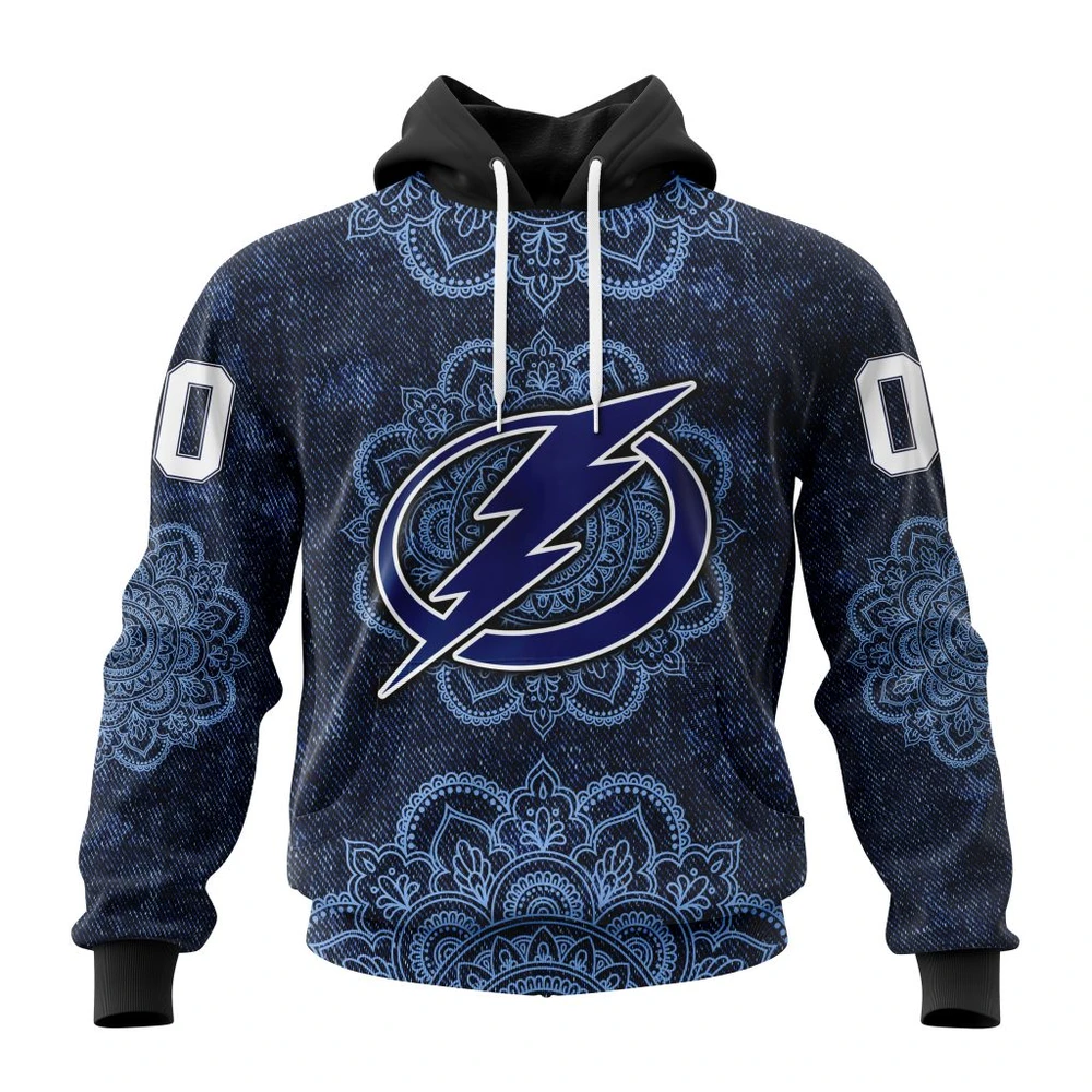 Tampa Bay Lightning Specialized Mandala All Over Print Hoodie Style 66585