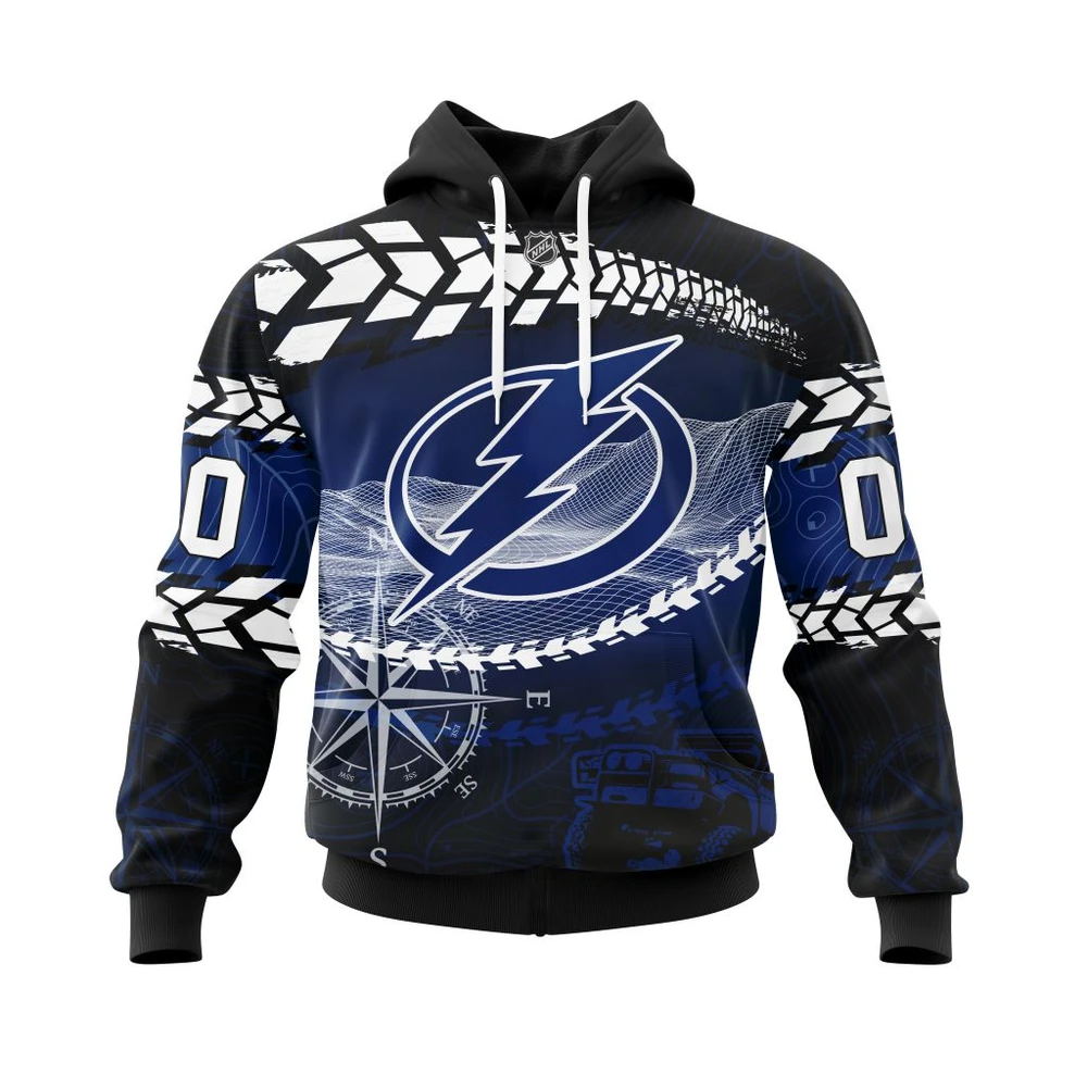 Tampa Bay Lightning Specialized Off Road All Over Print Hoodie Style 67467