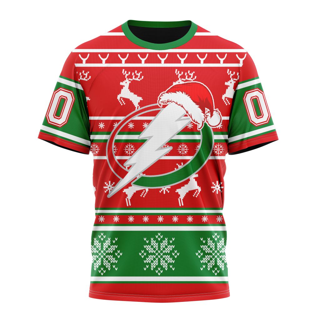 Tampa Bay Lightning Specialized Unisex Christmas Is Coming Personalized Name And Number T-Shirt Oregontrailrvpk Shirt