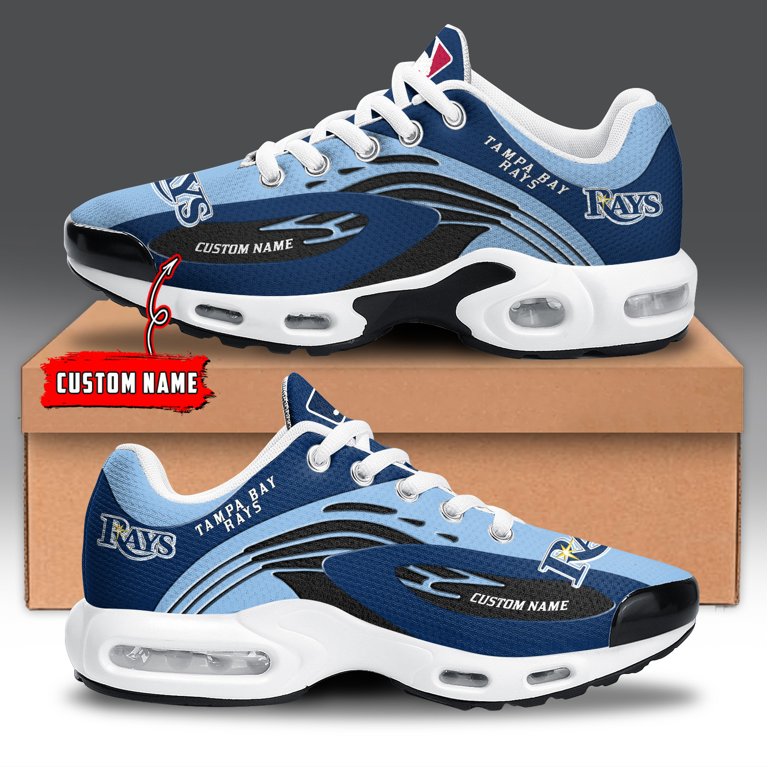 Tampa Bay Rays Air Max Plus Shoes Sneakers For Men And Women