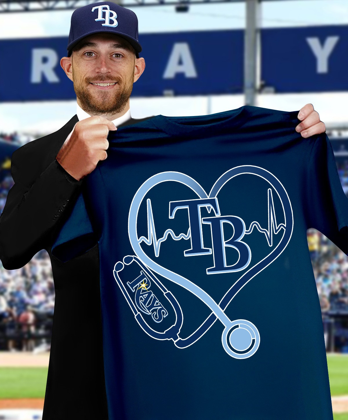 Tampa Bay Rays Nurses Night T-Shirt Honor Nurses Oregontrailrvpk Shirt