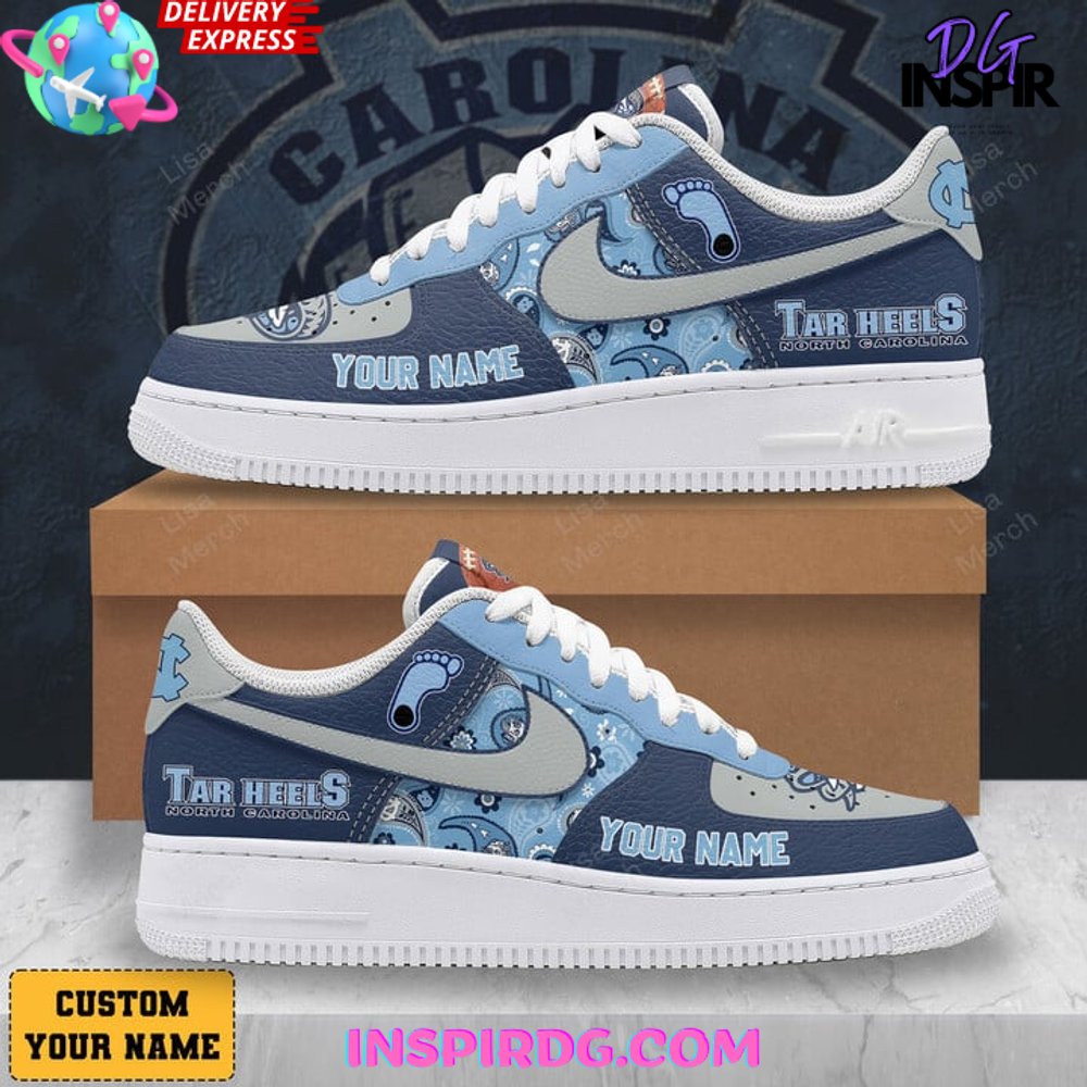 Tar Heels North Carolina Custom Air Force 1