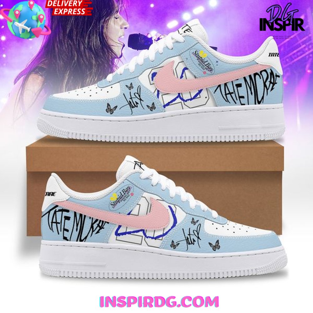 Tate McRae Limited Edition Air Force 1 Shoes