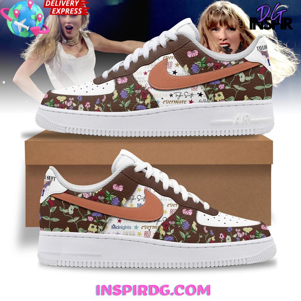 Taylor Swift Floral Limited Edition Air Force 1