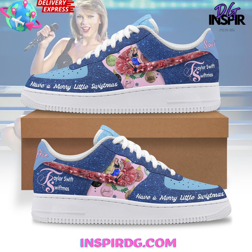 Taylor Swift Have a Merry Little Swiftmas Limited Air Force 1