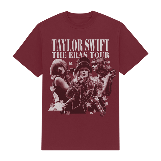 Taylor Swift Merch Swiftie Shirt The Eras Tour RED Taylor's Version Album T-Shirt Oregontrailrvpk Shirt