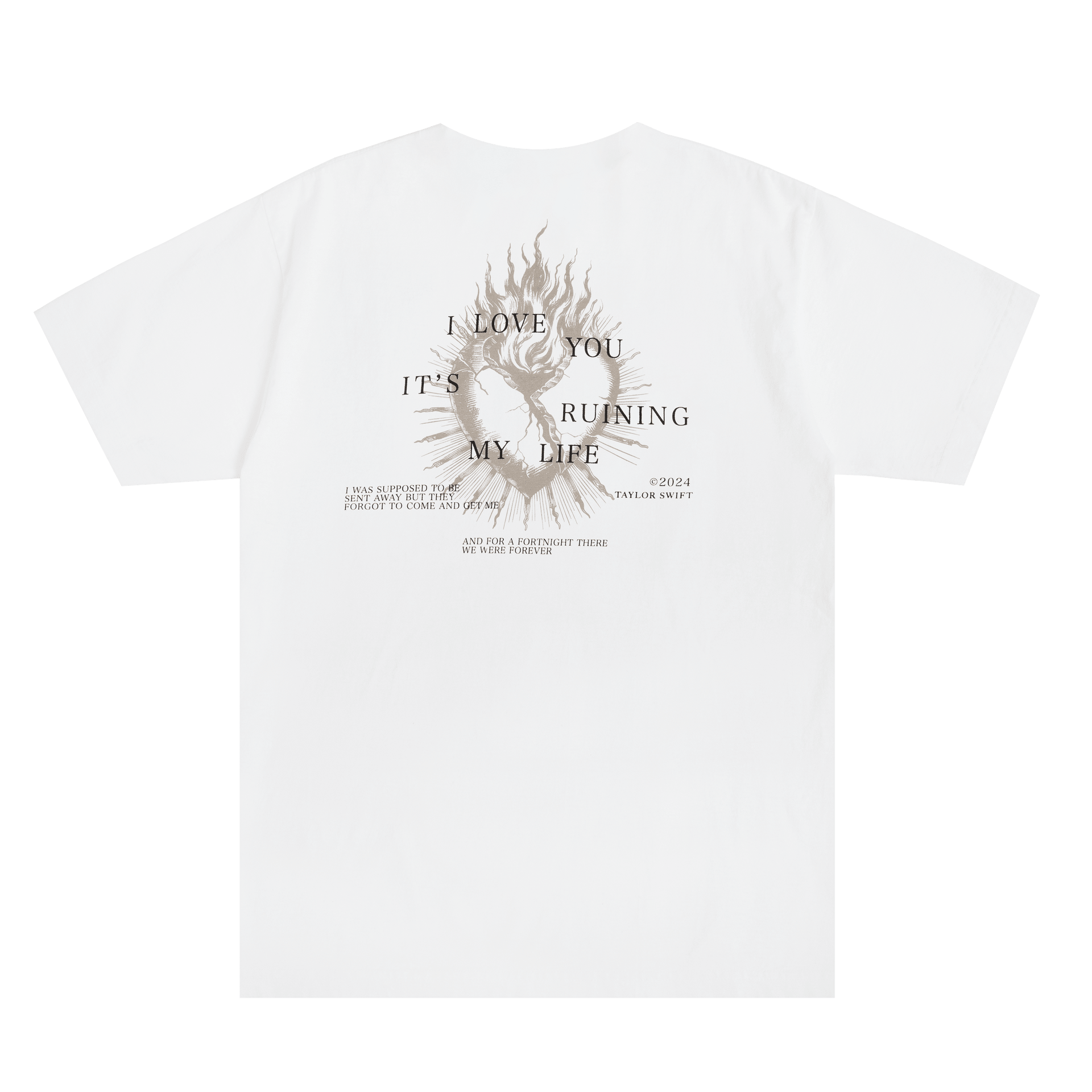 Taylor Swift Merch T-Shirt And For A Fortnight There We Were Forever Best Gift For A Swiftie Oregontrailrvpk Shirt
