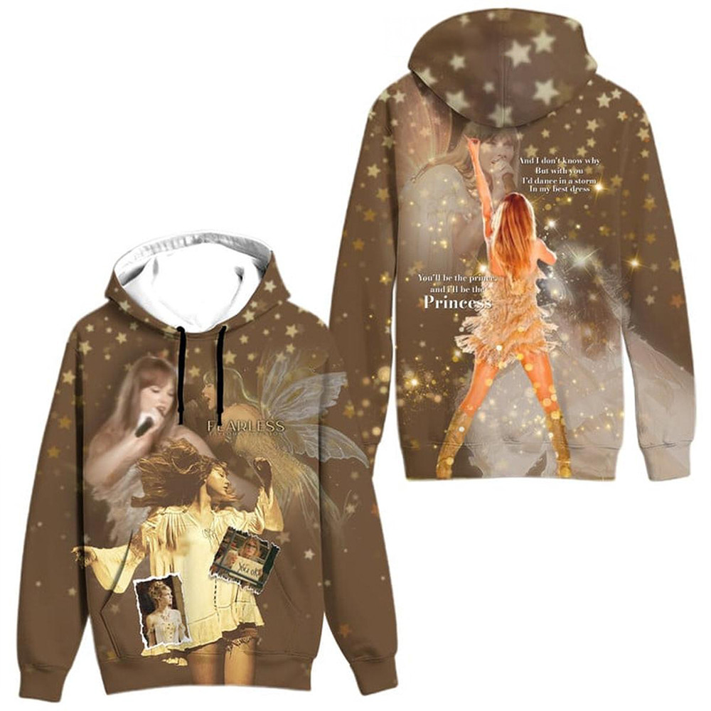Taylor Swift You're My Prince I Am A Princess Hoodie Swifties Hoodie Gifts For Taylor Fan