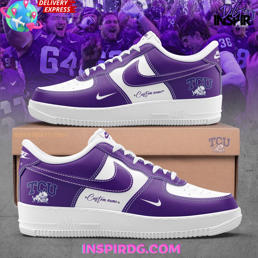 TCU Football Custom Air Force 1