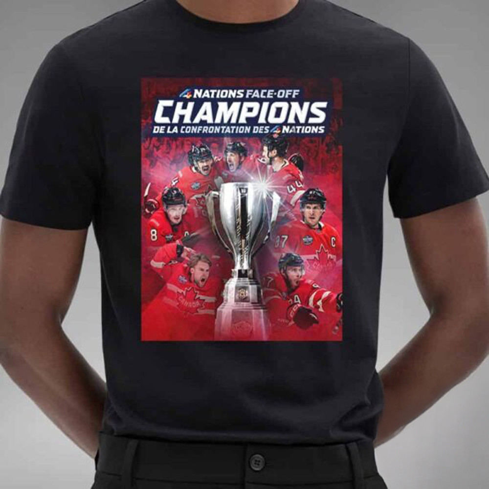 Team Canada National Hockey League 4 Nations Face-Off De La Confrontation Des 4 Nations T-Shirt Oregontrailrvpk Shirt