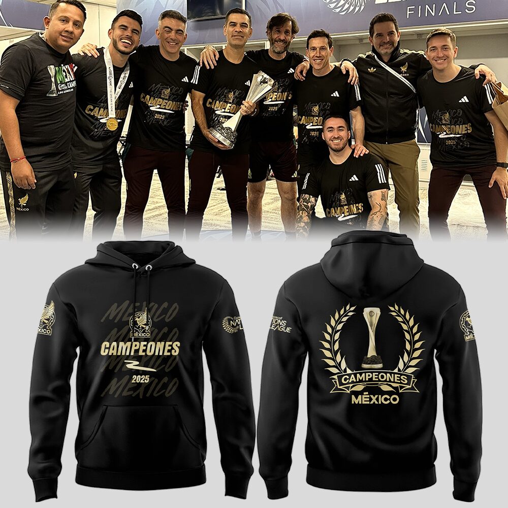 Team Mexico Champions Concacaf Nations League Hoodie Best Gift Soccer Player
