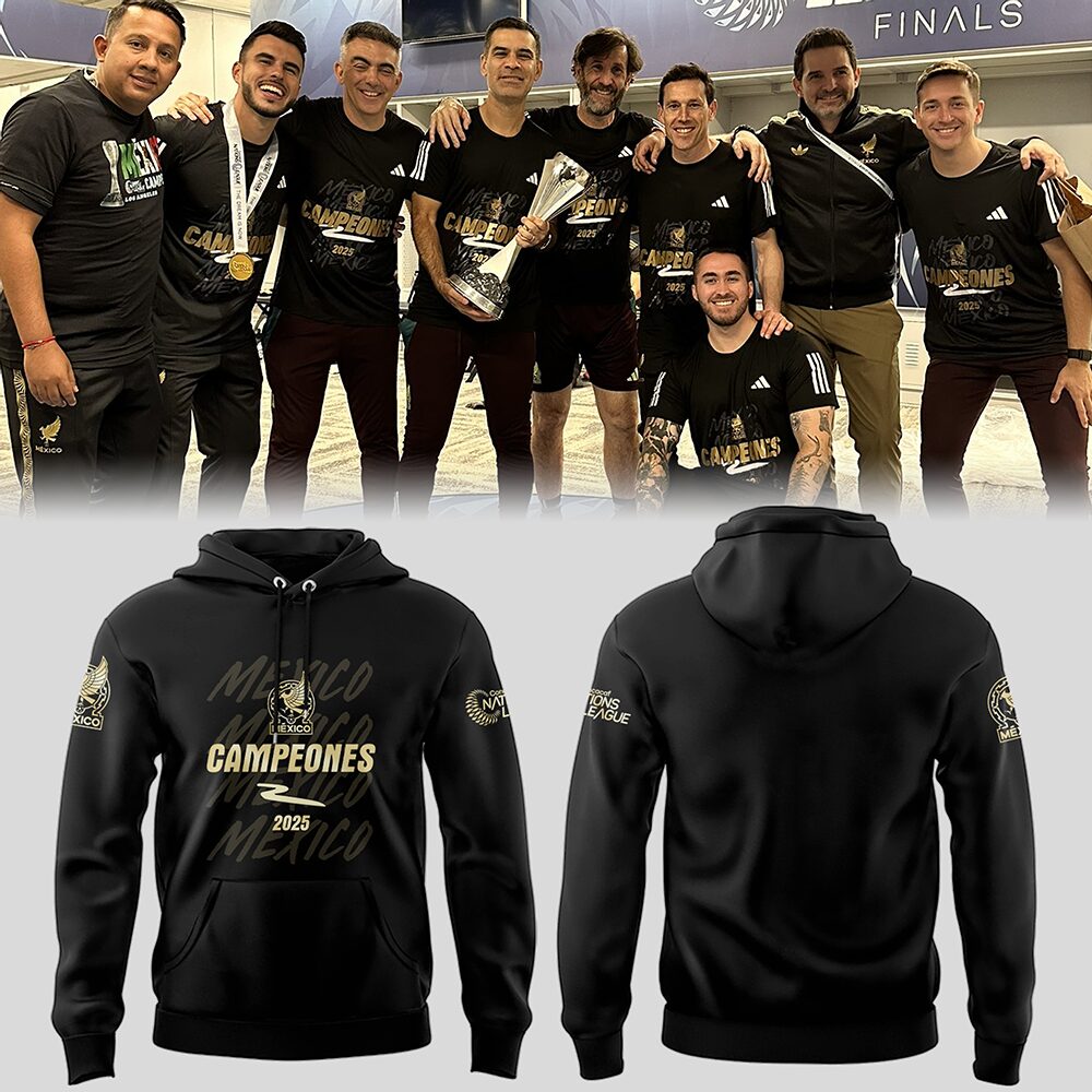 Team Mexico Champions Concacaf Nations League Hoodie Best Gifts For Soccer Players