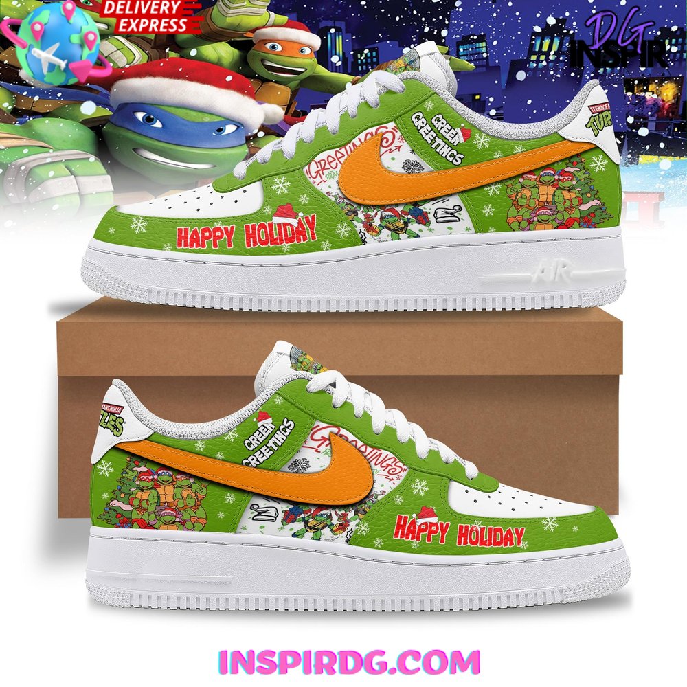 Teenage Mutant Ninja Turtles Happy Holiday Limited Edition Air Force 1