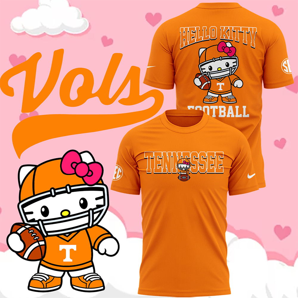 Tennessee 2024 Limited Tennessee x Hello Kitty T-Shirt Unique Oregontrailrvpk Shirt