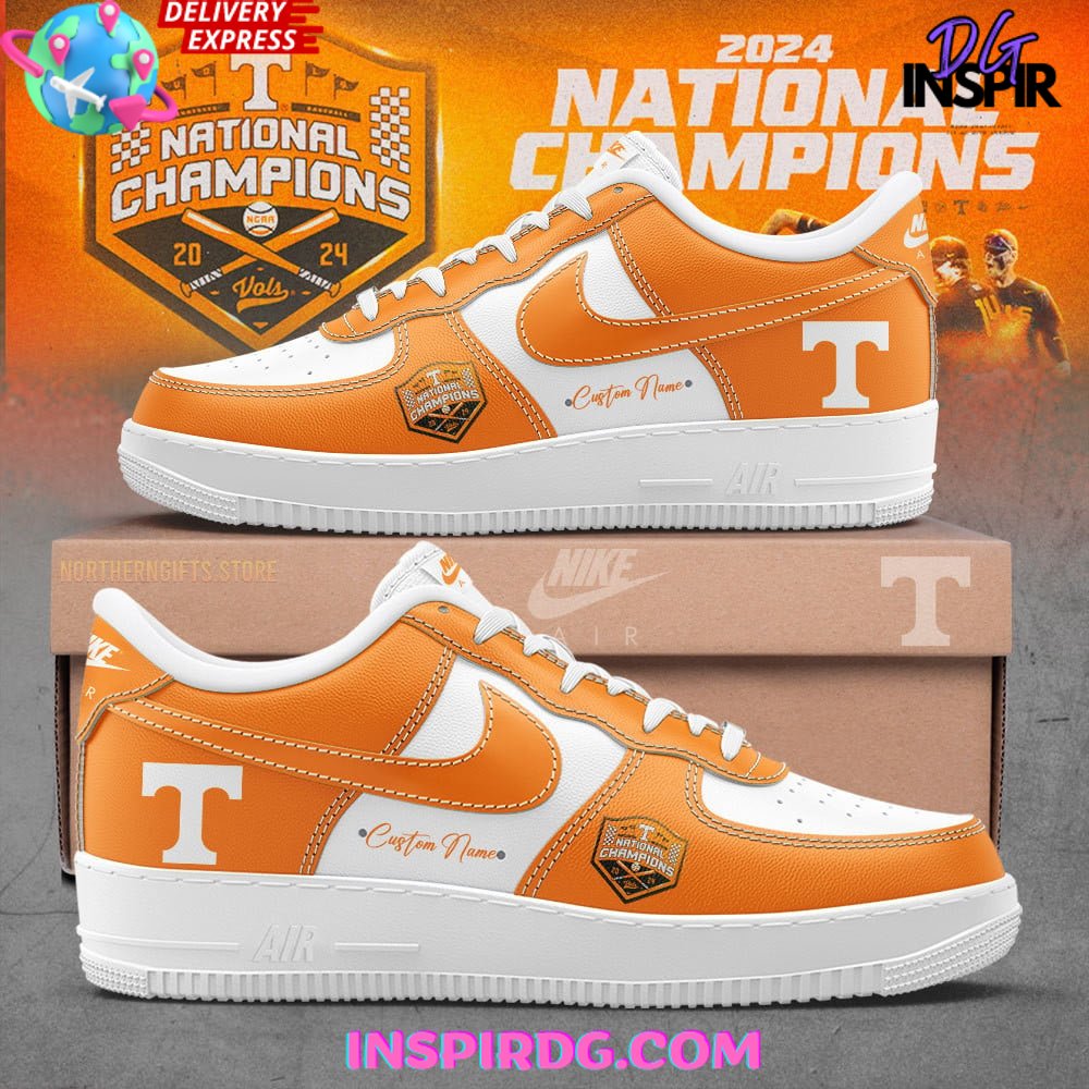 Tennessee Baseball World Series Champions Air Force 1 Shoes