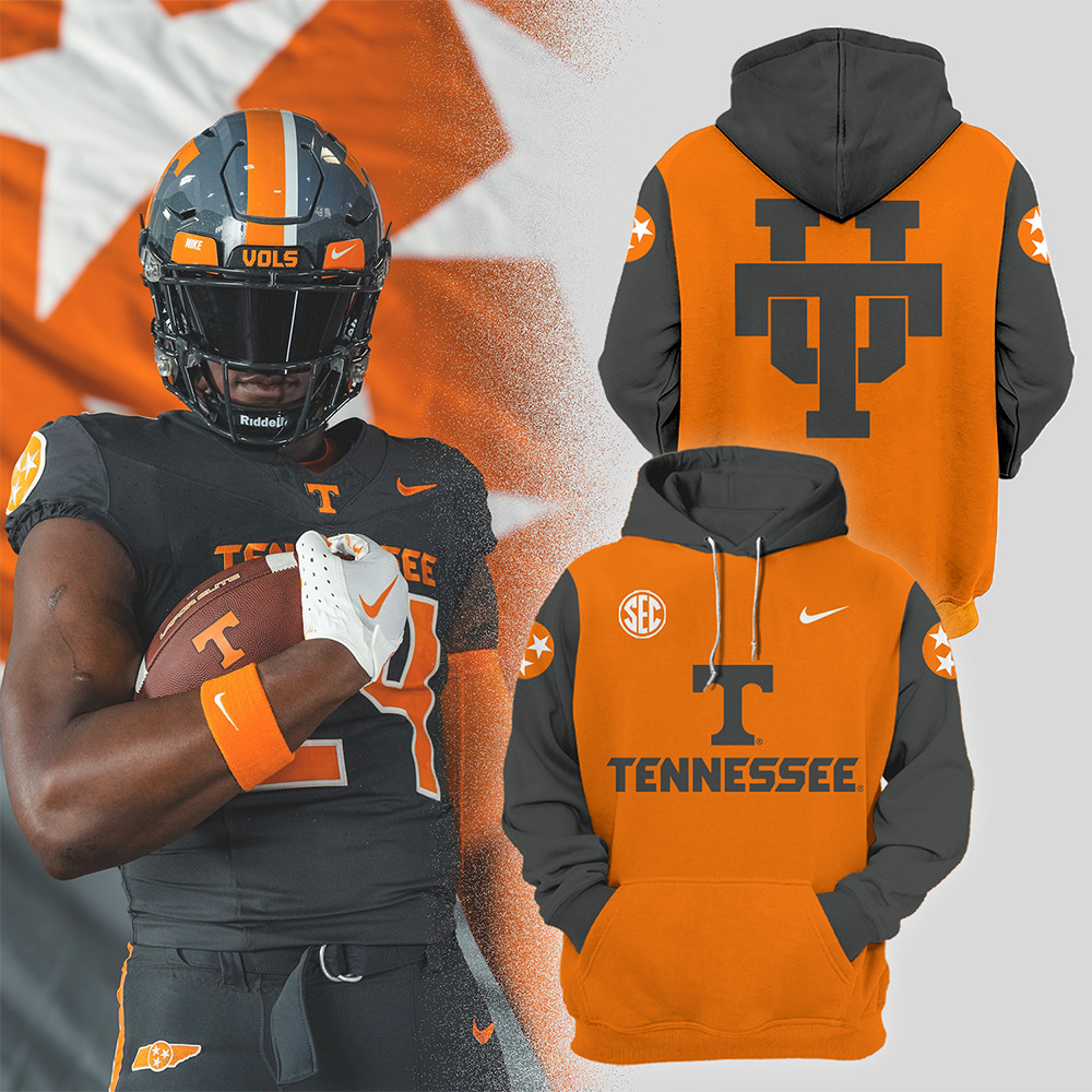 Tennessee Football 2024 Smokey Grey Series Limited Hoodie Gift Ideas For Football Lovers