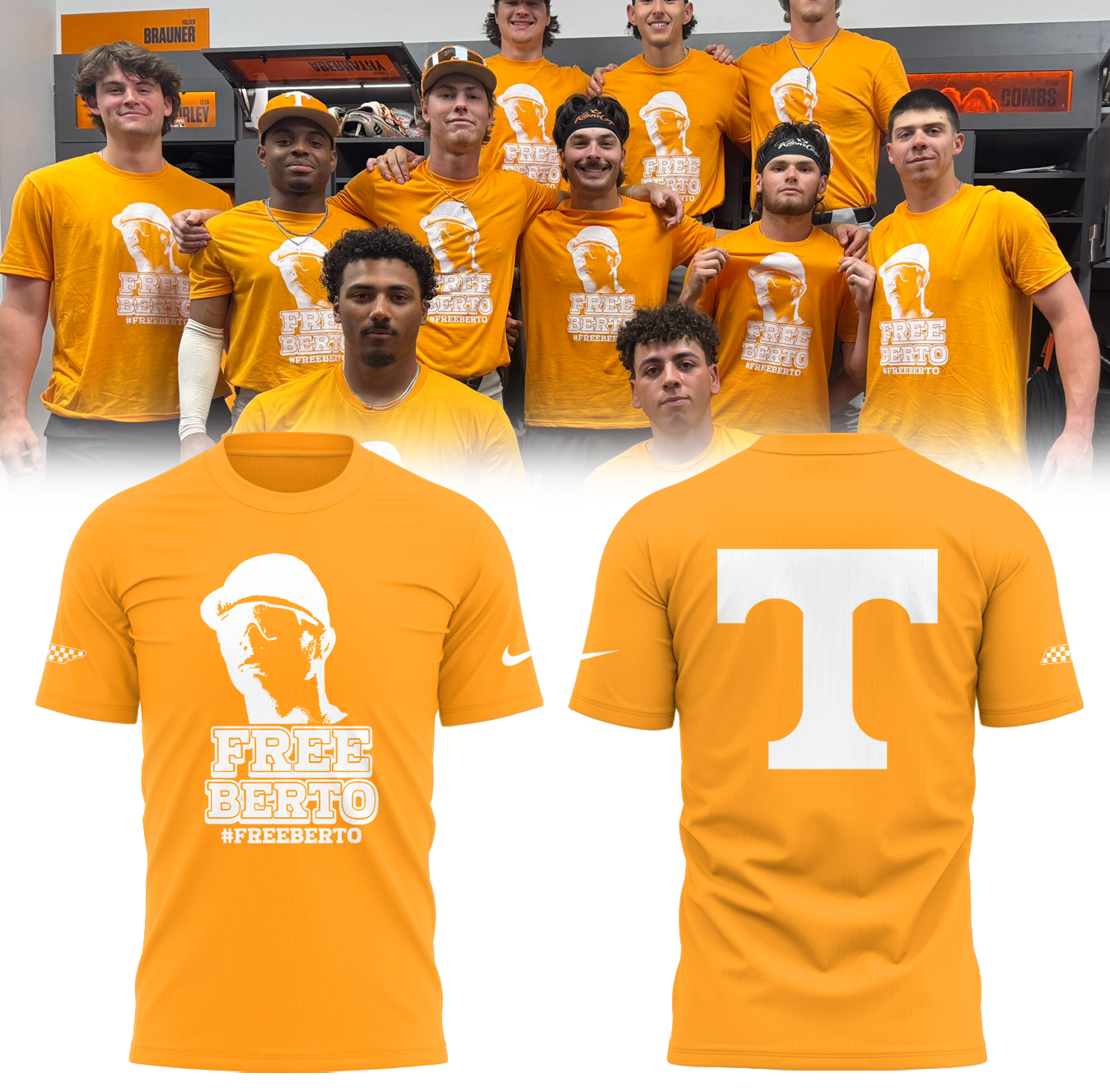 Tennessee Free Berto Shirt Best Oregontrailrvpk Shirt