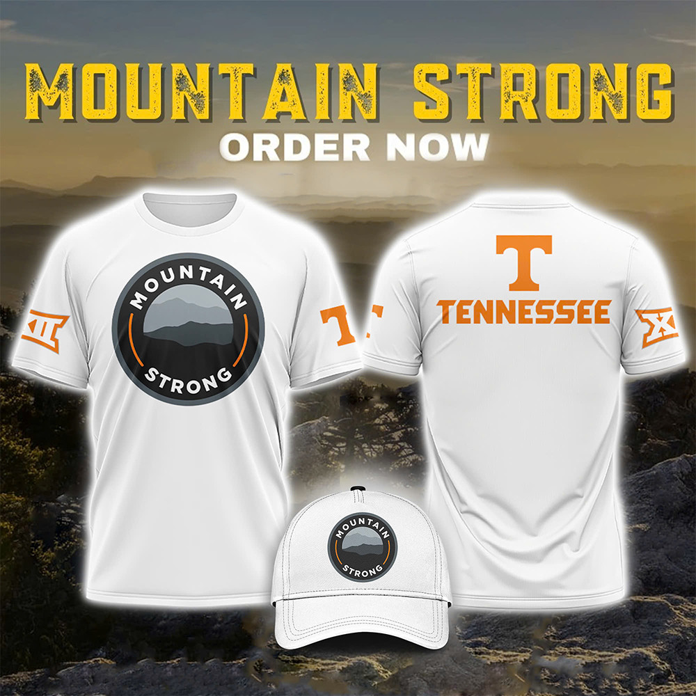Tennessee Mountain Strong T-Shirt Last Minute Father's Day Gifts Oregontrailrvpk Shirt