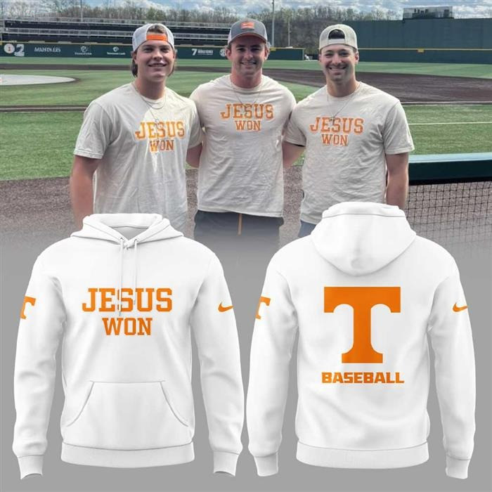 Tennessee Volunteers Jesus Won Hoodie Unique