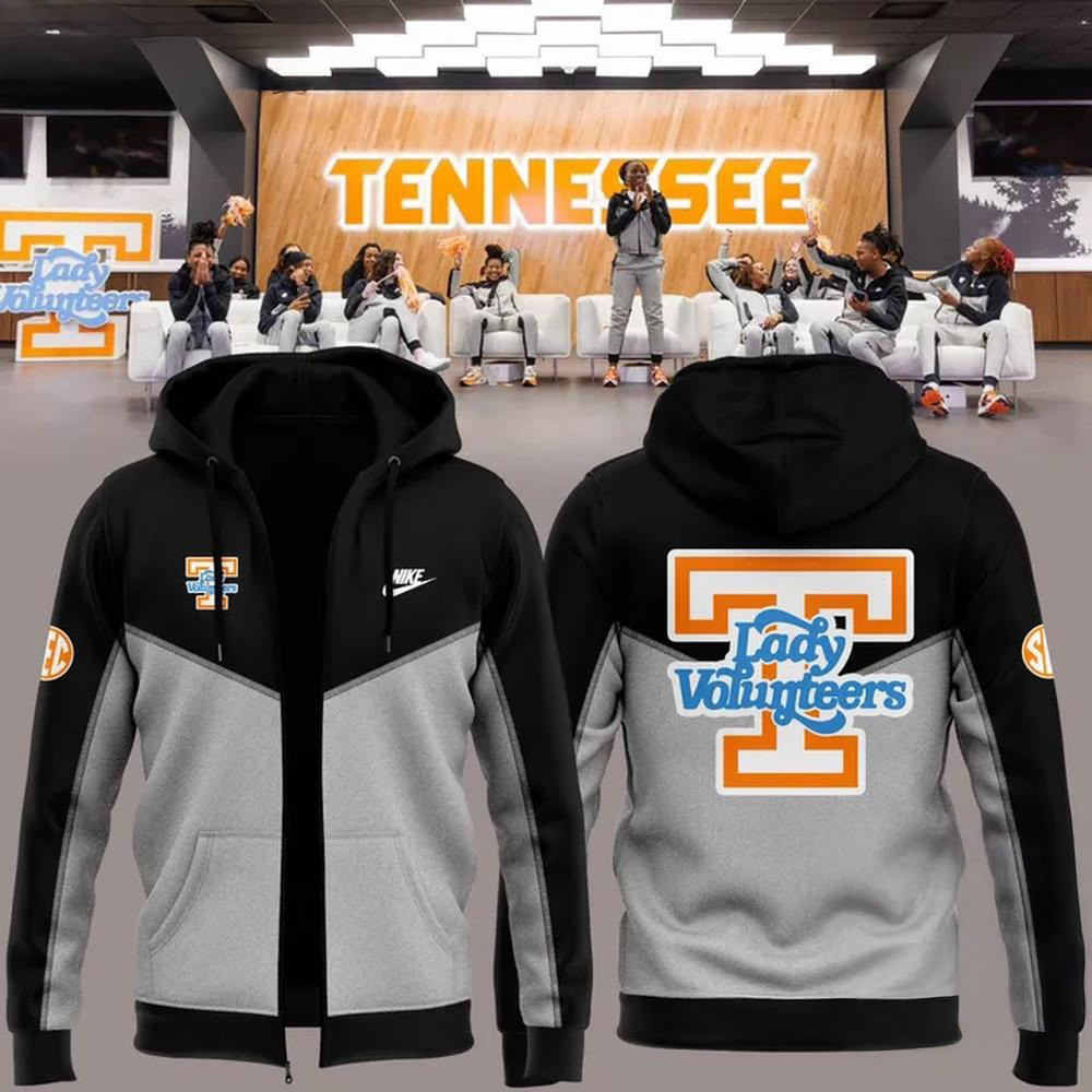 Tennessee Volunteers Lady Vols Basketball New Version 2025 Zip Hoodie