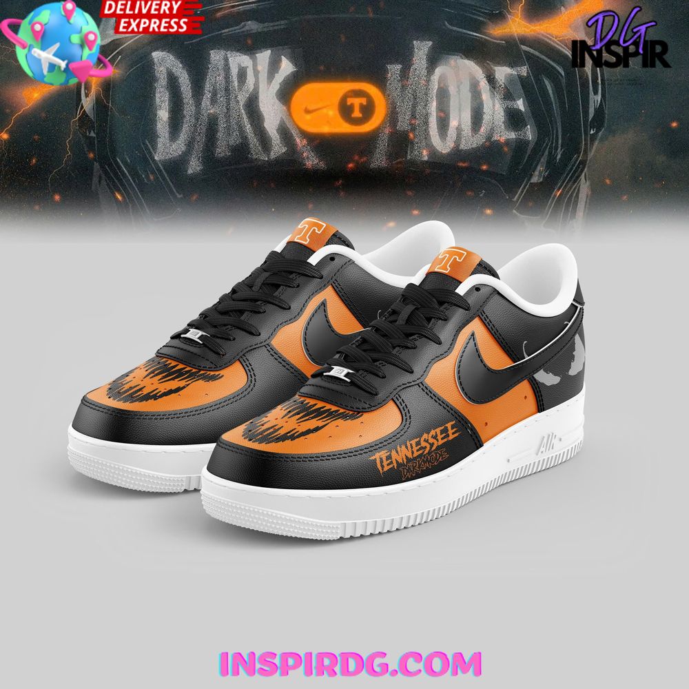 Tennessee Volunteers Venom Dark Mode Air Force 1