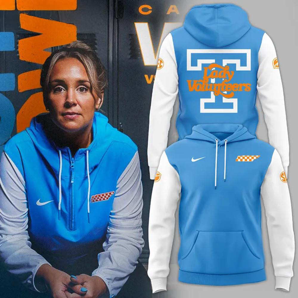 Tennessee Volunteers Women's Basketball Special New Coach Kim Caldwell Lady Vols Hoodie