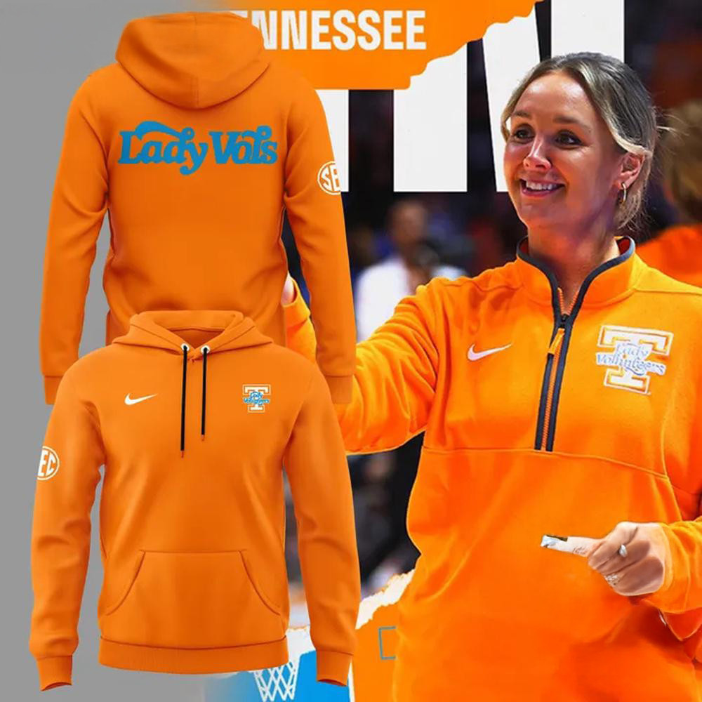 Tennessee Volunteers Women's Basketball Special New Lady Vols 2025 Orange Hoodie