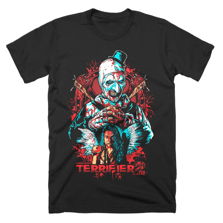 Terrifier 2 Work Of Art T-Shirt Gift Ideas For Horror Fans Oregontrailrvpk Shirt