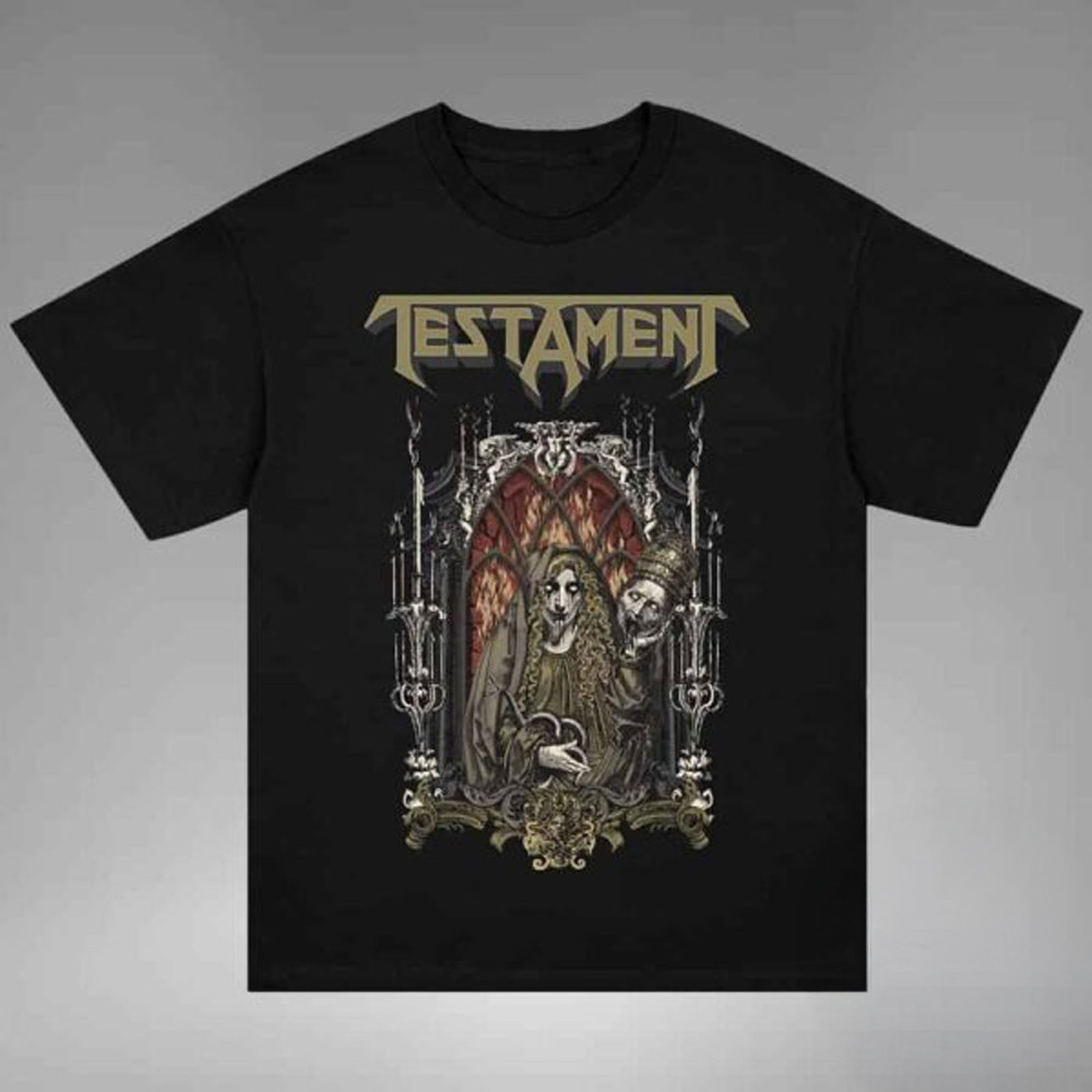 Testament Merch 2025 Witch Powered By Kings Road T-Shirt For Him Oregontrailrvpk Shirt