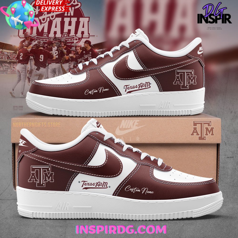 Texas A&M Baseball Limited Edition Air Force 1