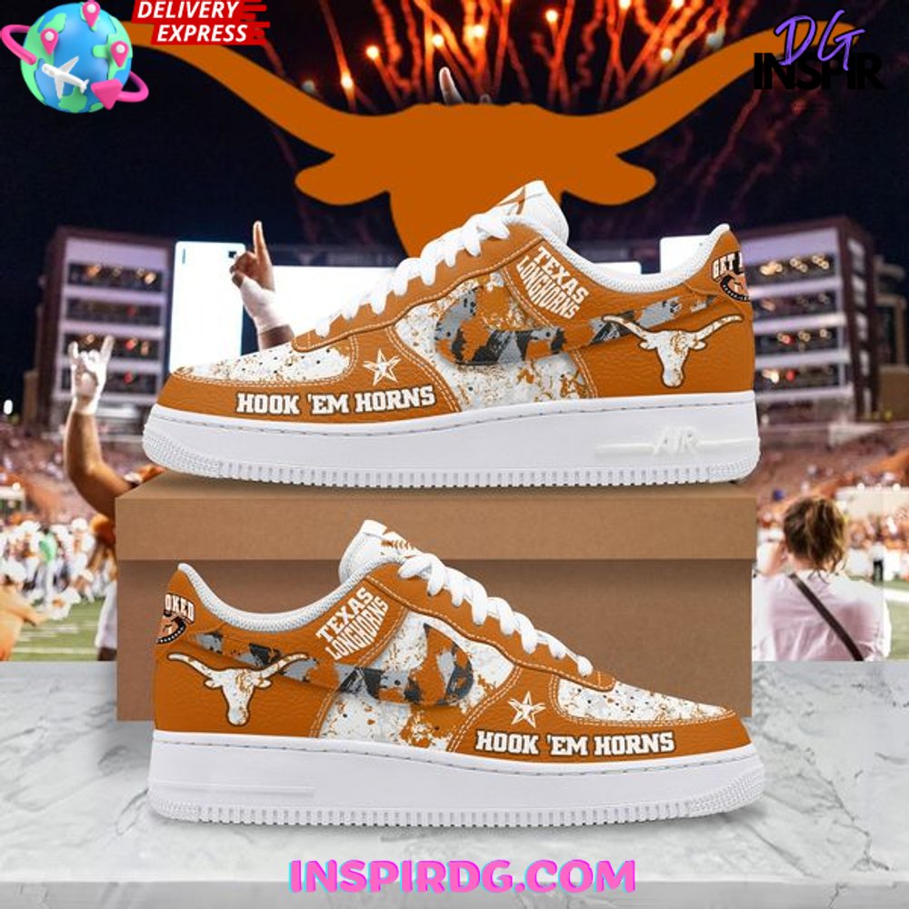 Texas Longhorns Get Hooked Limited Edition Air Force 1