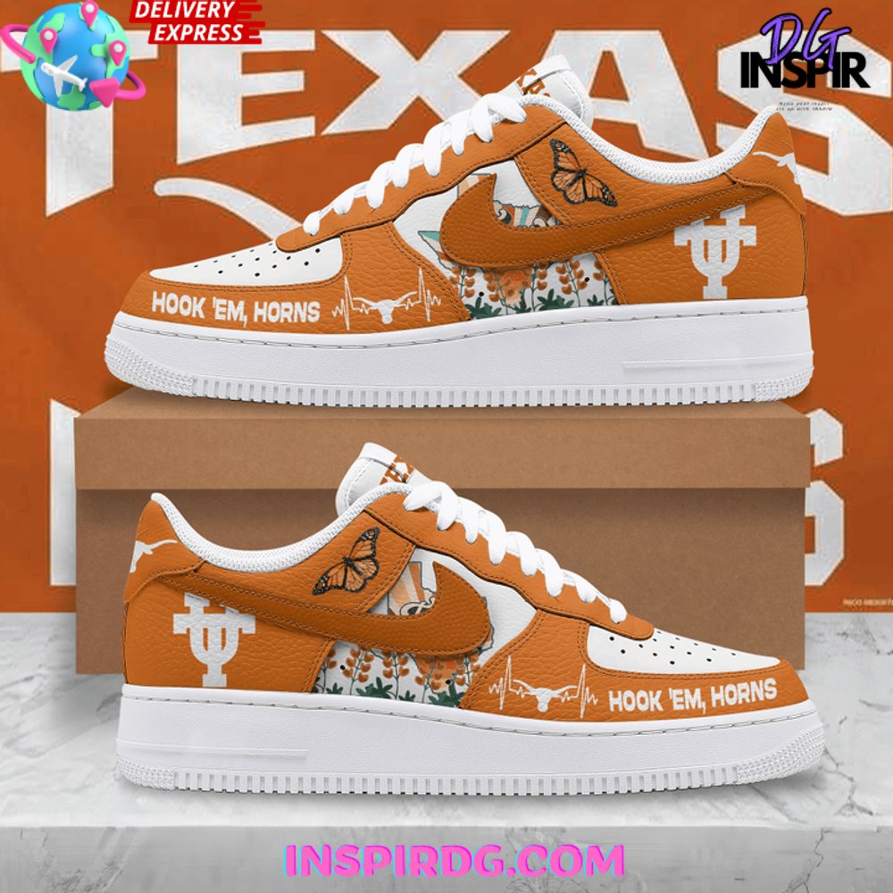 Texas Longhorns Limited Edition Air Force 1 Sneaker