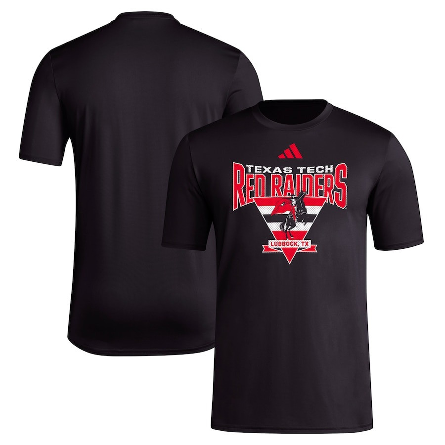 Texas Tech Red Raiders Adidas Locker Trilateral T-Shirt Texas Tech Merchandise Oregontrailrvpk Shirt