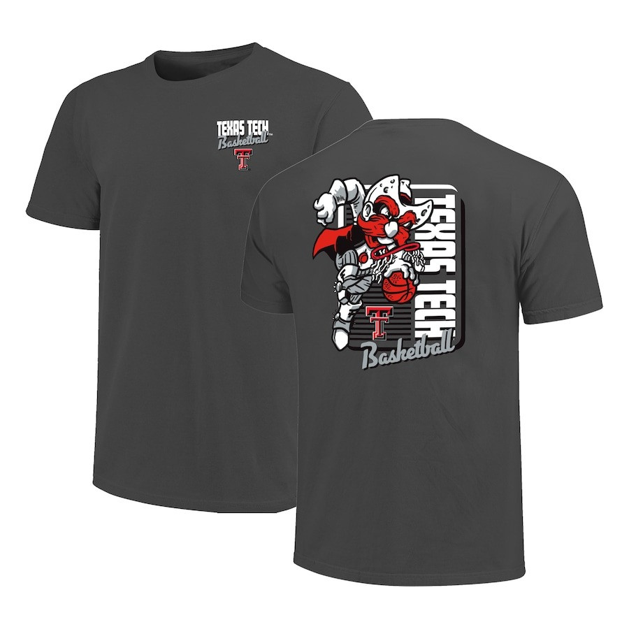 Texas Tech Red Raiders Mascot Dunk T-Shirt Texas Tech Merch Gifts For Basketball Fans Oregontrailrvpk Shirt
